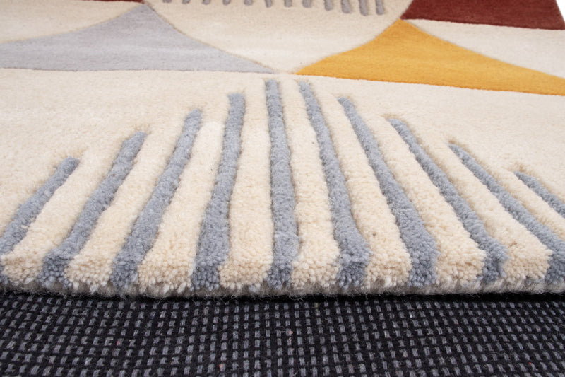 Triangle Tapestry Wool Rug