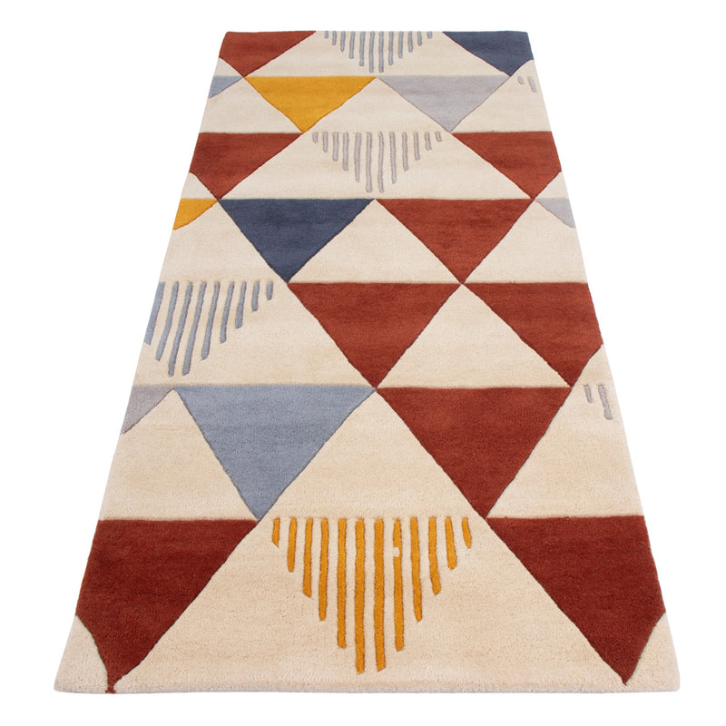 Triangle Tapestry Wool Rug