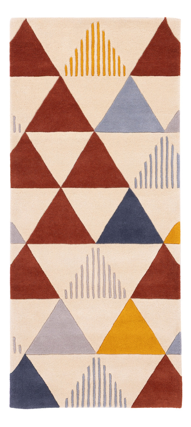 Triangle Tapestry Wool Rug