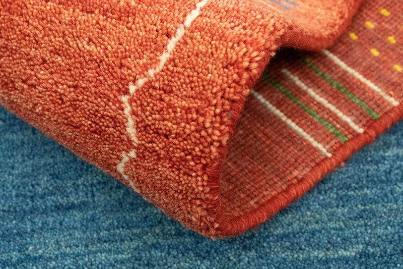 Gabbeh Rug - Indus - 180 x 120 cm - blue