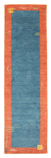 Runner Gabbeh Rug - Indus - 200 x 80 cm - blue