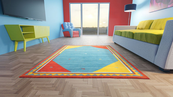 Gabbeh Rug - Indus - Desert - rectangle