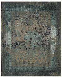 Runner Vintage Rug - 300 x 80 cm - blue