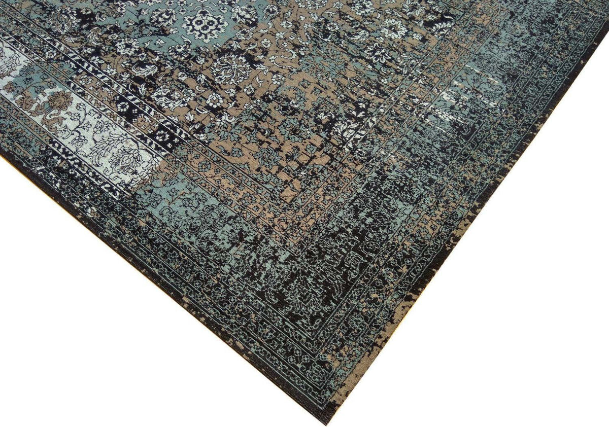 Runner Vintage Rug - 300 x 80 cm - blue