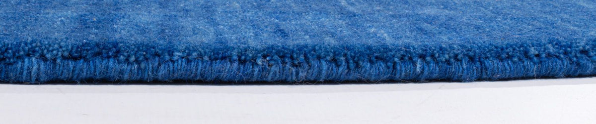 Gabbeh Rug - Softy round  - 250 x 250 cm - blue