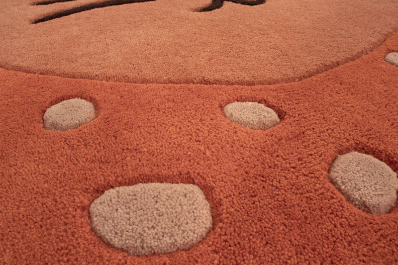 Lion Kids Rug Round