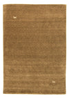 Indo Gabbeh Rug Aarav - Wool Rug - Runner / Light Brown / 80 x 200 cm Runner