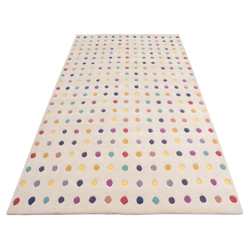 Wollteppich Ground White