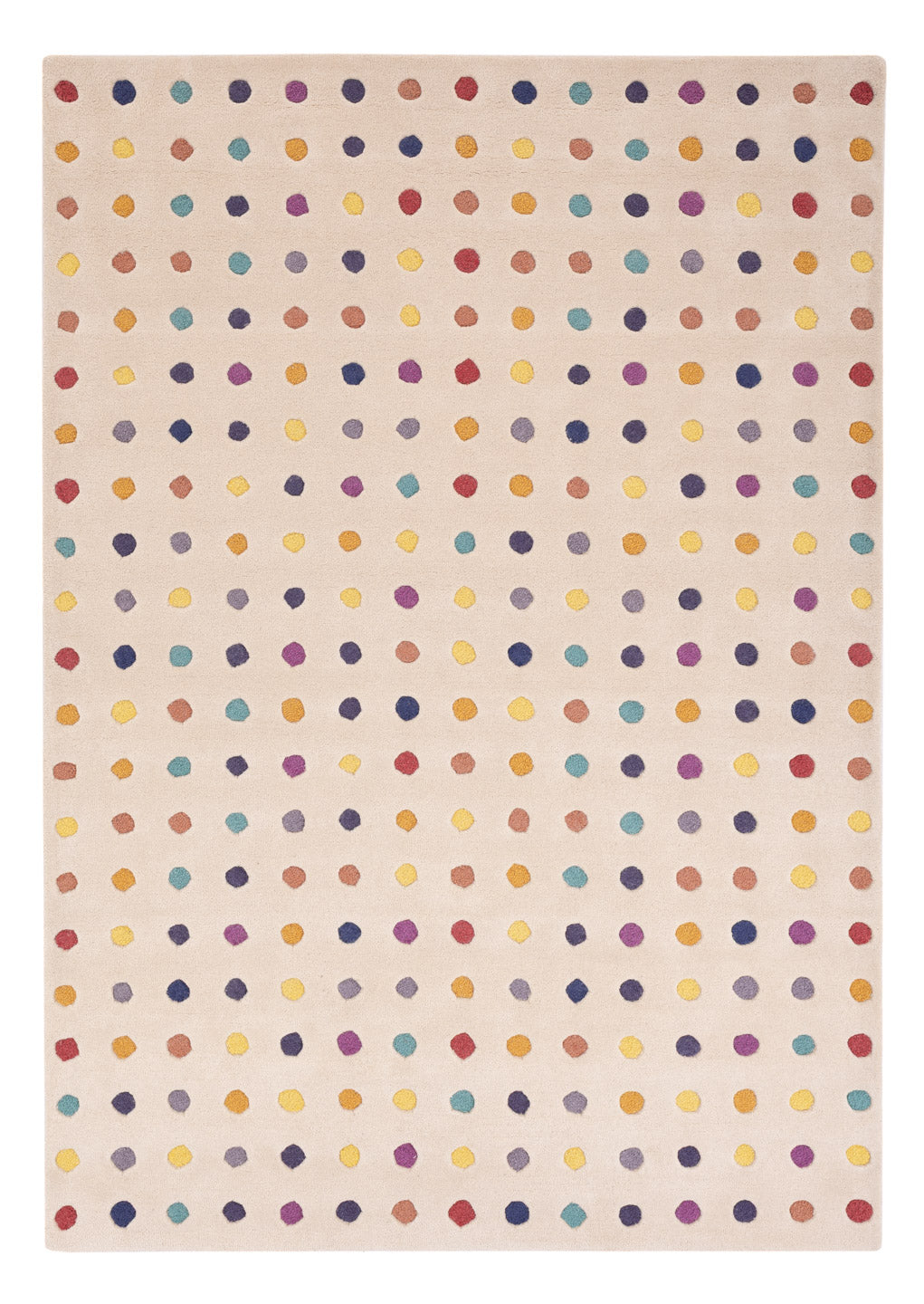 Wollteppich Ground White