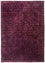 Wool Rug - 169 x 123 cm - purple