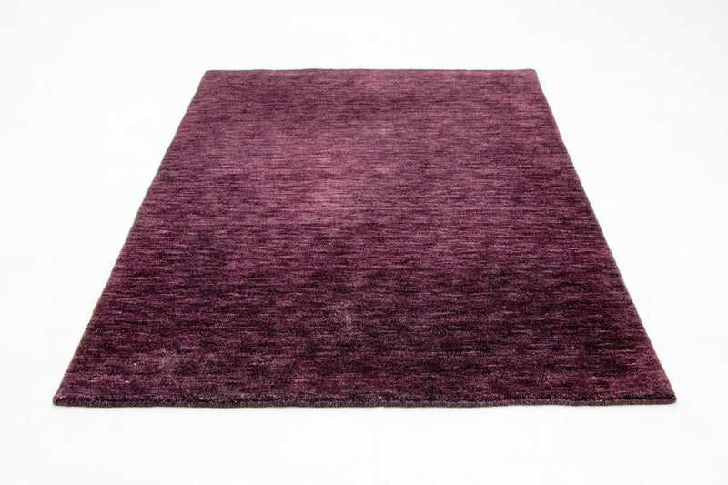 Wool Rug - 169 x 123 cm - purple