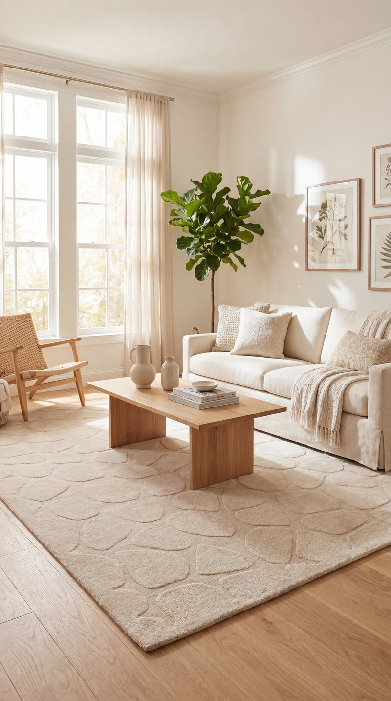 Wool Rug Boulder Beauty - Wool Rug