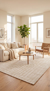 Wool Rug - Labyrinth Lux - rectangle