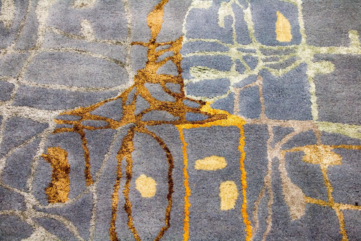 Designer Rug - 242 x 153 cm - multicolored