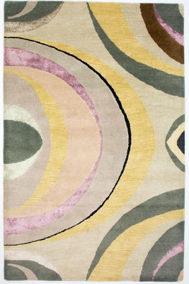 Designer Rug - 238 x 154 cm - multicolored