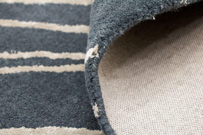 Designer Rug - 180 x 121 cm - blue