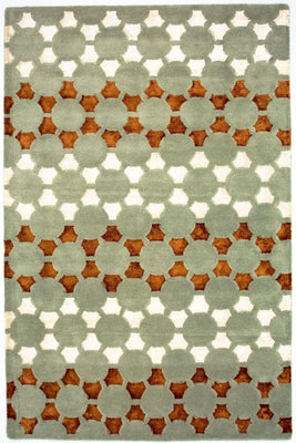 Designer Rug - 239 x 157 cm - multicolored