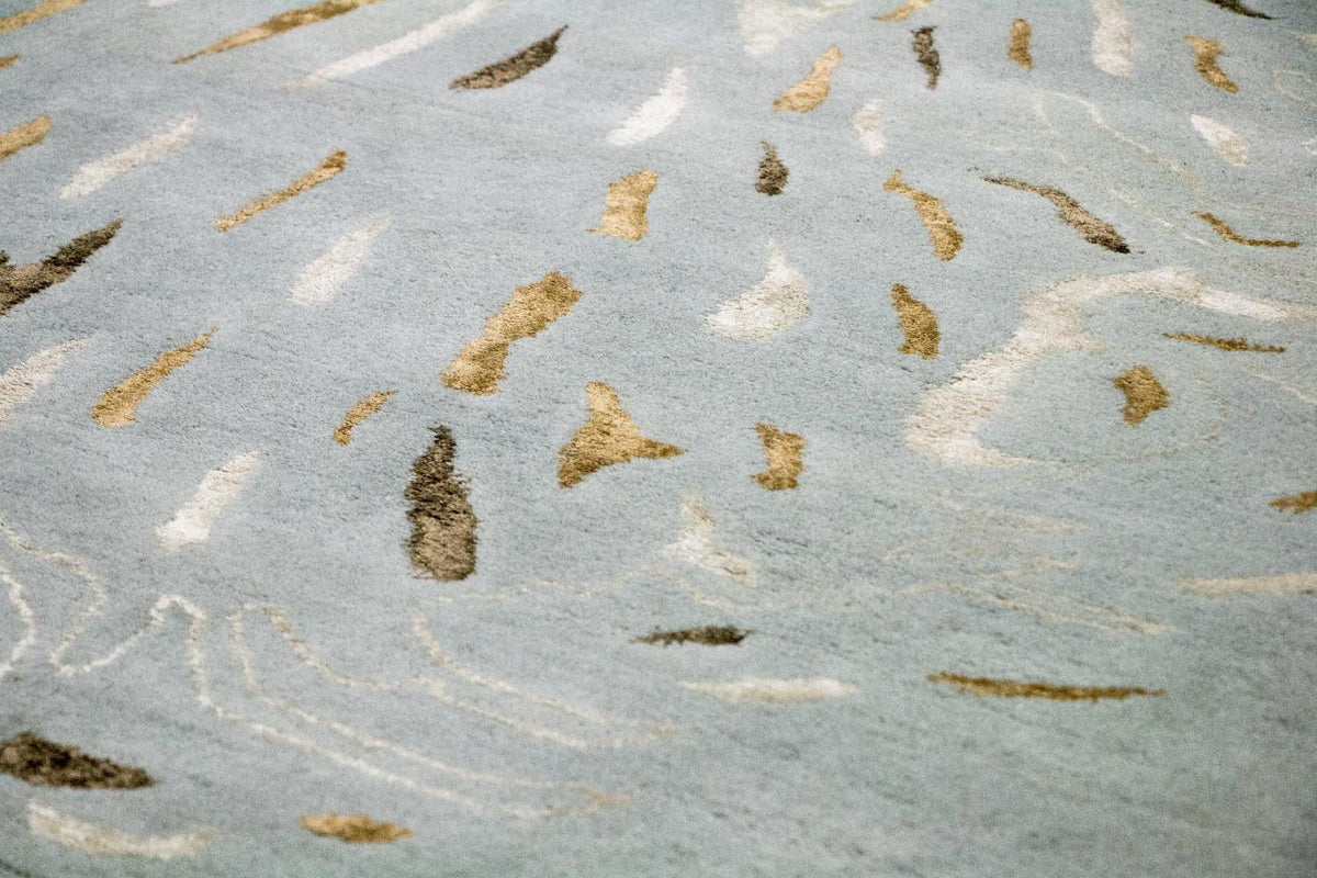 Designer Rug - 242 x 153 cm - grey