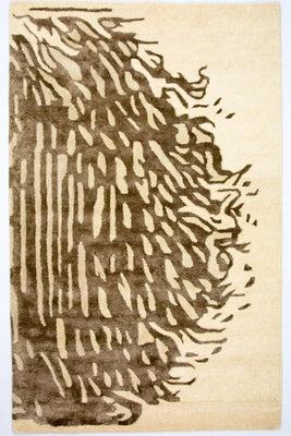 Designer Rug - 242 x 152 cm - beige