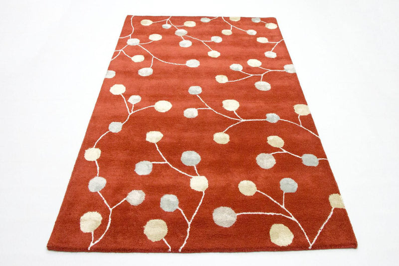 Designer Rug - 240 x 155 cm - red