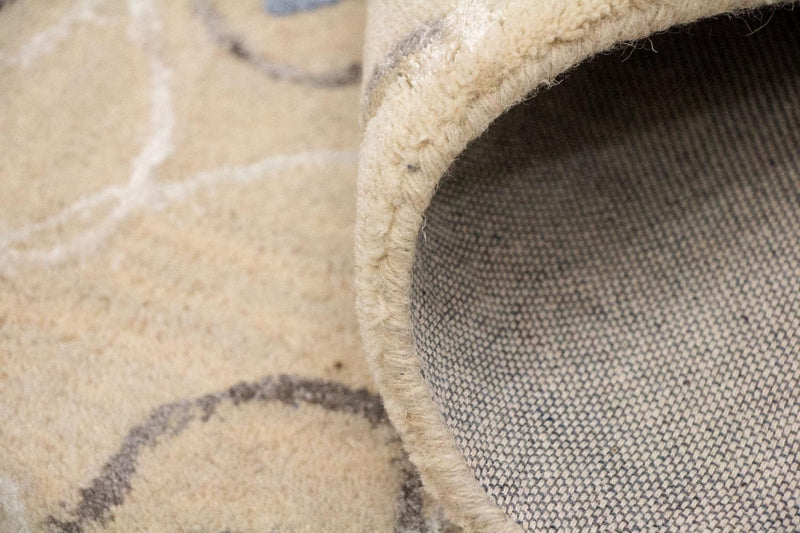 Designer Rug - 242 x 152 cm - beige