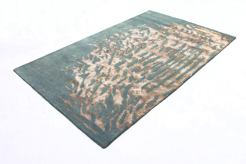 Designer Rug - 242 x 153 cm - blue