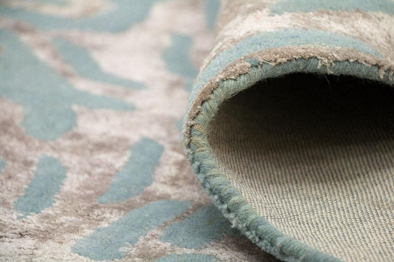 Designer Rug - 242 x 153 cm - blue