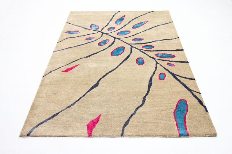 Designer Rug - 240 x 152 cm - beige