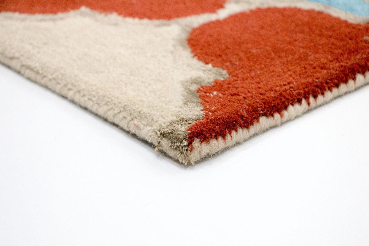 Wool Rug - 243 x 153 cm - beige