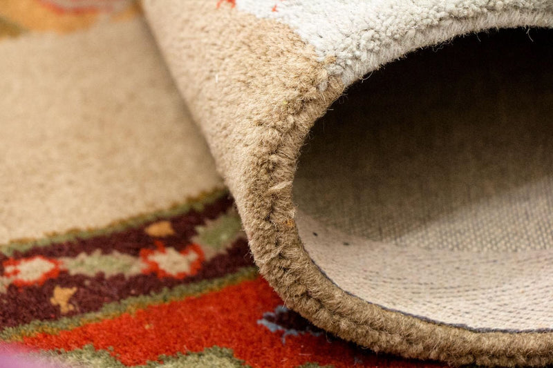 Wool Rug - 189 x 136 cm - multicolored