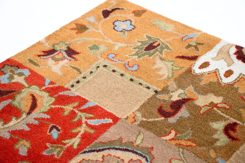 Wool Rug - 189 x 136 cm - multicolored