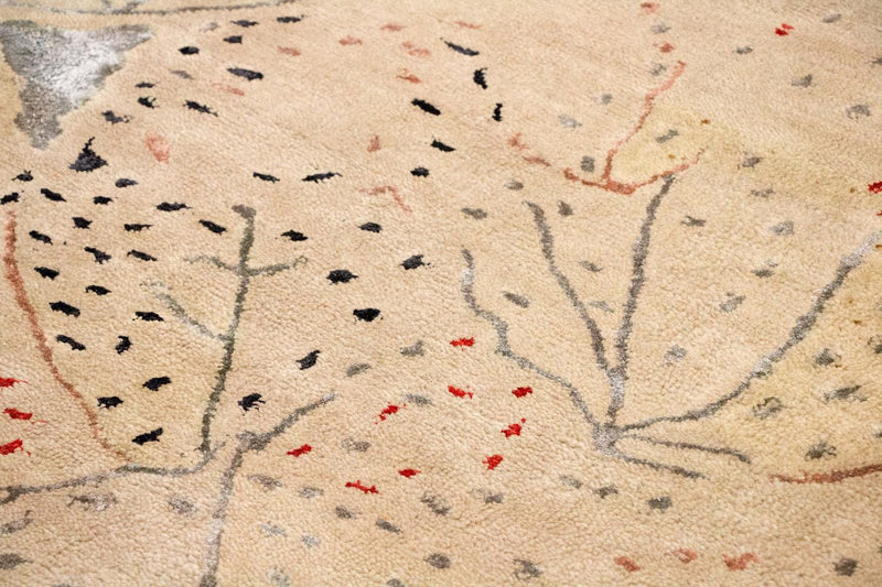 Designer Rug - 242 x 155 cm - beige