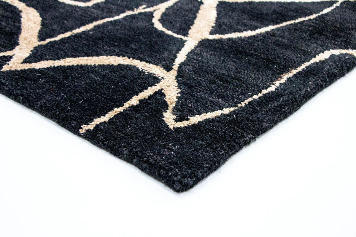 Designer Rug - 243 x 154 cm - blue