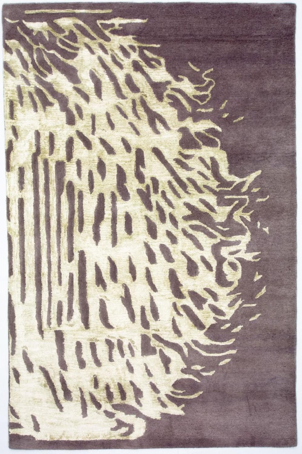 Designer Rug - 242 x 153 cm - lilac