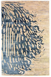 Designer Rug - 246 x 154 cm - beige