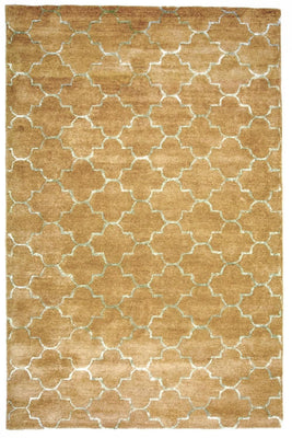 Wool Rug - 244 x 155 cm - beige