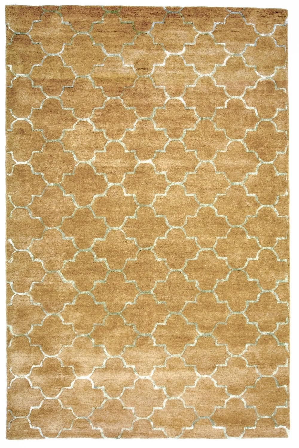 Wool Rug - 244 x 155 cm - beige