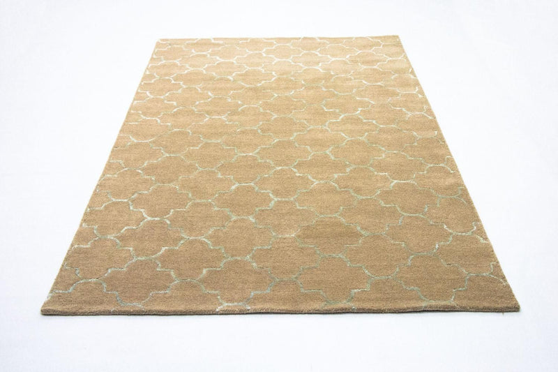 Wool Rug - 244 x 155 cm - beige