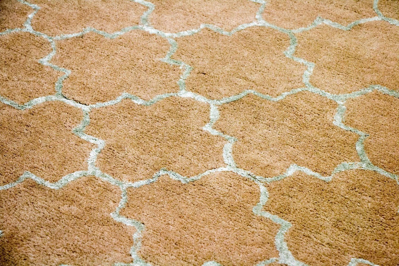 Wool Rug - 244 x 155 cm - beige