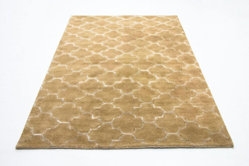 Wool Rug - 246 x 156 cm - beige