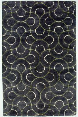 Designer Rug - 242 x 152 cm - blue