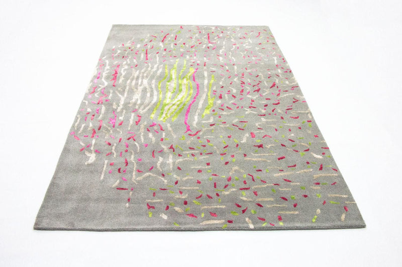 Designer Rug - 245 x 143 cm - grey