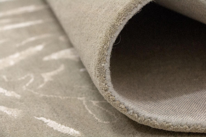 Designer Rug - 242 x 153 cm - brown