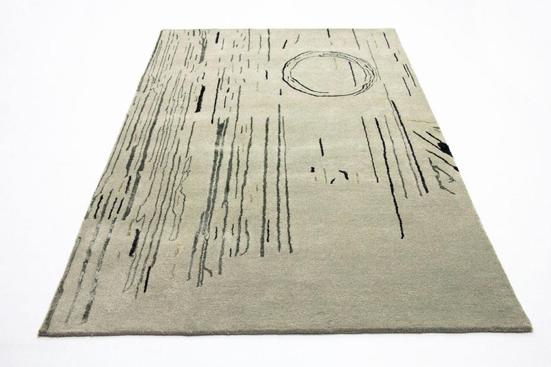 Designer Rug - 245 x 153 cm - silver