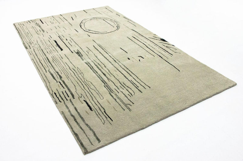 Designer Rug - 245 x 153 cm - silver