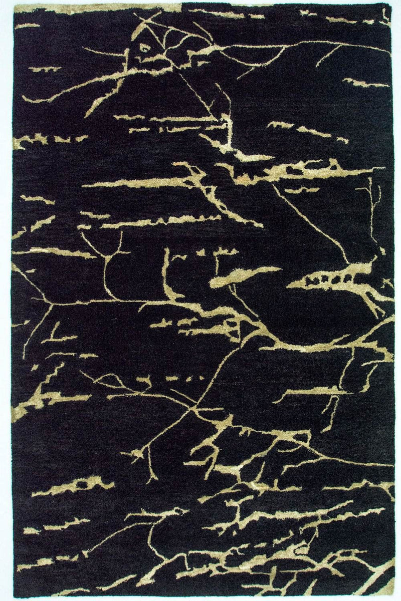 Designer Rug - 243 x 155 cm - blue