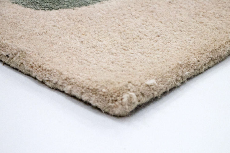 Designer Rug - 179 x 121 cm - beige