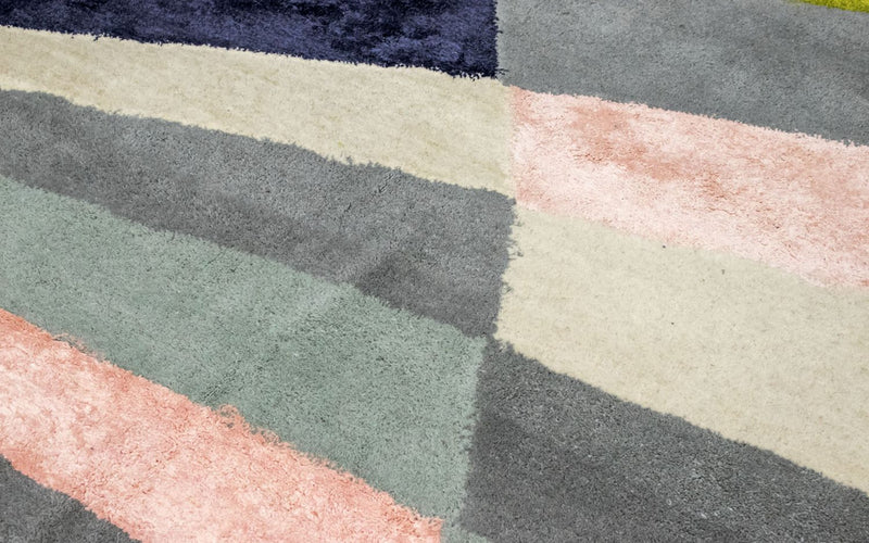 Designer Rug - 299 x 240 cm - colorful