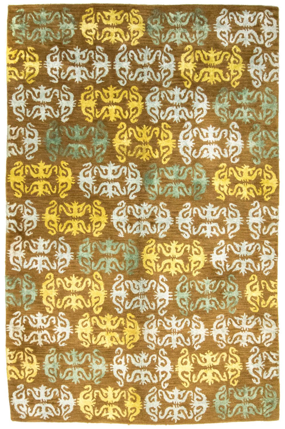 Designer Rug - 263 x 181 cm - brown