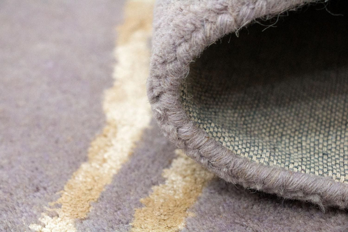 Designer Rug - 245 x 155 cm - purple